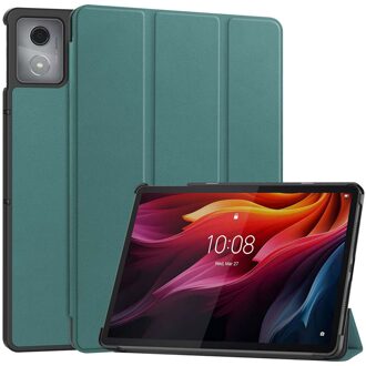 Imoshion Trifold Bookcase voor de Lenovo Tab K11 Plus - Donkergroen - 11.45