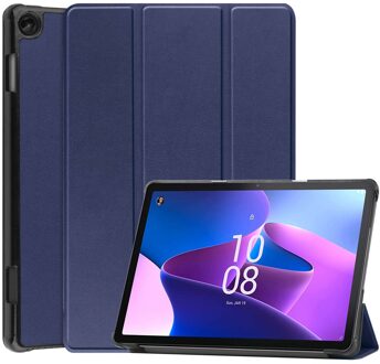 Imoshion Trifold Bookcase voor de Lenovo Tab M10 (3rd gen) - Donkerblauw - 10.6