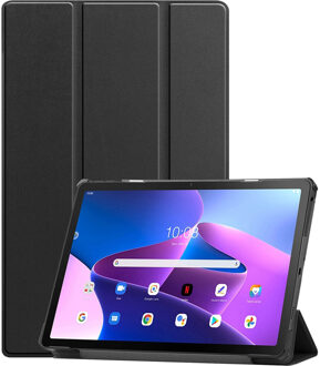 Imoshion Trifold Bookcase voor de Lenovo Tab M10 Plus (3rd gen) - Zwart - 10.6