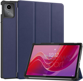 Imoshion Trifold Bookcase voor de Lenovo Tab M11 - Donkerblauw - 11