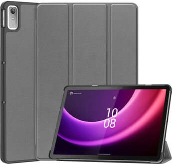 Imoshion Trifold Bookcase voor de Lenovo Tab P11 (2nd gen) - Grijs - 11.5