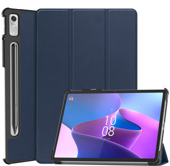 Imoshion Trifold Bookcase voor de Lenovo Tab P11 Pro (2nd gen) - Donkerblauw - 11.2