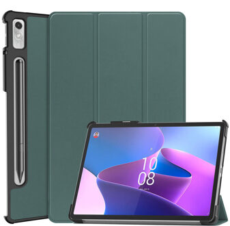 Imoshion Trifold Bookcase voor de Lenovo Tab P11 Pro (2nd gen) - Donkergroen - 11.2