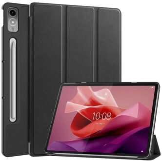 Imoshion Trifold Bookcase voor de Lenovo Tab P12 - Zwart - 10.6