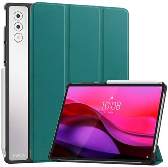 Imoshion Trifold Bookcase voor de Lenovo Yoga Tab Plus (2025) - Donkergroen - 12.7