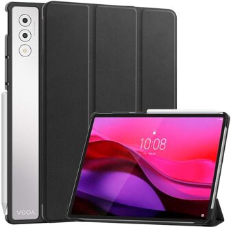 Imoshion Trifold Bookcase voor de Lenovo Yoga Tab Plus (2025) - Zwart - 12.7