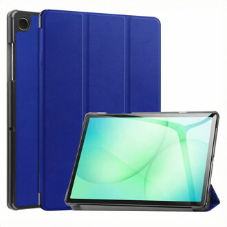 Imoshion Trifold Bookcase voor de Samsung Galaxy Tab A11 Plus - Cobalt Blue Blauw - 11