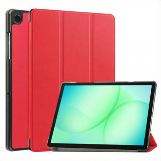 Imoshion Trifold Bookcase voor de Samsung Galaxy Tab A11 Plus - Rood - 11