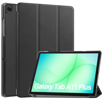 Imoshion Trifold Bookcase voor de Samsung Galaxy Tab A11 Plus - Zwart - 11