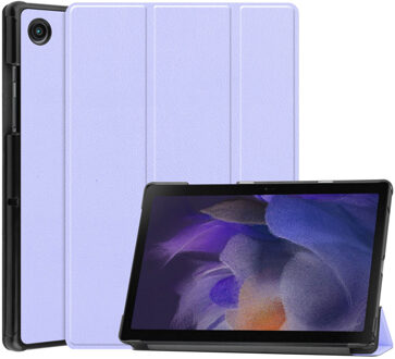 Imoshion Trifold Bookcase voor de Samsung Galaxy Tab A8 - Lila Paars - 10.5