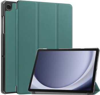 Imoshion Trifold Bookcase voor de Samsung Galaxy Tab A9 Plus - Donkergroen - 11