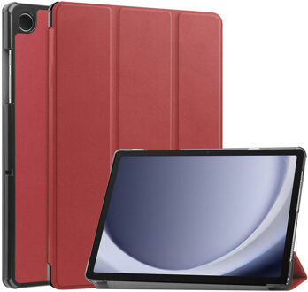 Imoshion Trifold Bookcase voor de Samsung Galaxy Tab A9 Plus - Rood - 11