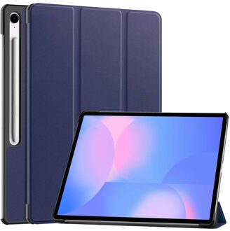 Imoshion Trifold Bookcase voor de Samsung Galaxy Tab S10 FE Plus - Donkerblauw - 13.1