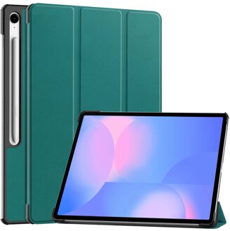 Imoshion Trifold Bookcase voor de Samsung Galaxy Tab S10 FE Plus - Donkergroen - 13.1