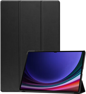 Imoshion Trifold Bookcase voor de Samsung Galaxy Tab S10 Ultra / Tab S9 Ultra - Zwart - 14.6
