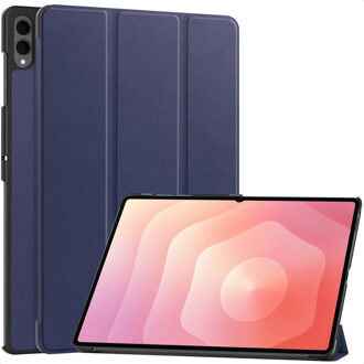 Imoshion Trifold Bookcase voor de Samsung Galaxy Tab S11 Ultra - Donkerblauw - 14.6