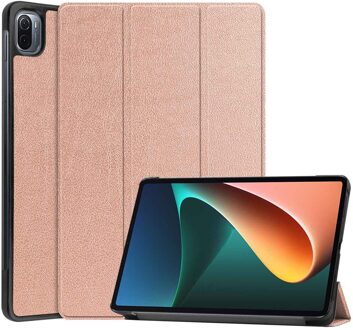 Imoshion Trifold Bookcase voor de Xiaomi Pad 5 / 5 Pro - Rosé Goud - 11