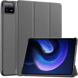 Imoshion Trifold Bookcase voor de Xiaomi Pad 6 / 6 Pro - Grijs - 11