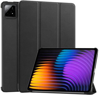 Imoshion Trifold Bookcase voor de Xiaomi Pad 7 / 7 Pro / 8 / 8 Pro - Zwart - 11.2