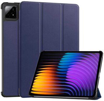 Imoshion Trifold Bookcase voor de Xiaomi Pad 7 / 7 Pro - Donkerblauw - 11.2