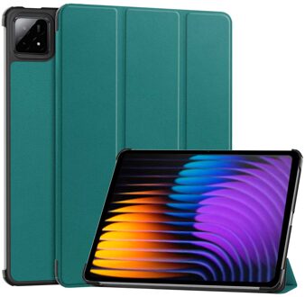 Imoshion Trifold Bookcase voor de Xiaomi Pad 7 / 7 Pro - Donkergroen - 11.2