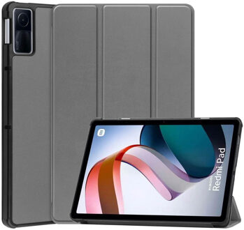 Imoshion Trifold Bookcase voor de Xiaomi Redmi Pad - Grijs - 10.6