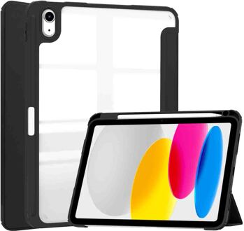 Imoshion Trifold Hardcase Bookcase voor de Apple iPad 11 (2025) 11 inch A16 / iPad 10 (2022) 10.9 inch - Zwart