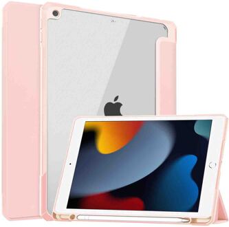 Imoshion Trifold Hardcase Bookcase voor de Apple iPad 9 (2021) 10.2 inch / iPad 8 (2020) 10.2 inch / iPad 7 (2019) 10.2 inch - Roze