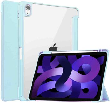 Imoshion Trifold Hardcase Bookcase voor de Apple iPad Air 11 inch (2025) M3 / (2024) M2 / Air 5 (2022) / Air 4 (2020) - Lichtblauw