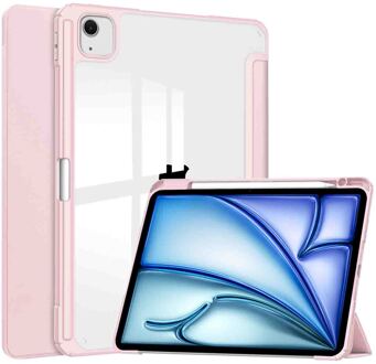 Imoshion Trifold Hardcase Bookcase voor de Apple iPad Air 13 inch (2026) M4 / (2025) M3 / (2024) M2 - Roze