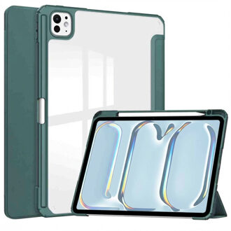 Imoshion Trifold Hardcase Bookcase voor de Apple iPad Pro 11 (2025) M5 / (2024) M4 - Groen