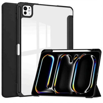 Imoshion Trifold Hardcase Bookcase voor de Apple iPad Pro 11 (2025) M5 / (2024) M4 - Zwart