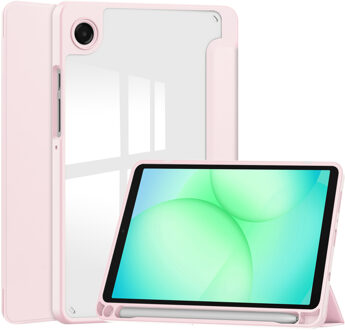 Imoshion Trifold Hardcase Bookcase voor de Samsung Galaxy Tab A11 / A9 8.7 inch - Roze