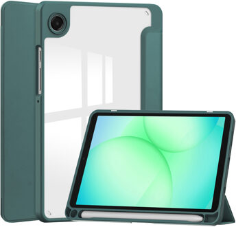 Imoshion Trifold Hardcase Bookcase voor de Samsung Galaxy Tab A11 Plus - Groen - 11