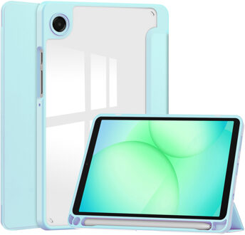 Imoshion Trifold Hardcase Bookcase voor de Samsung Galaxy Tab A11 Plus - Lichtblauw - 11