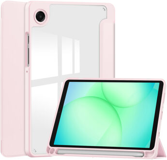 Imoshion Trifold Hardcase Bookcase voor de Samsung Galaxy Tab A11 Plus - Roze - 11