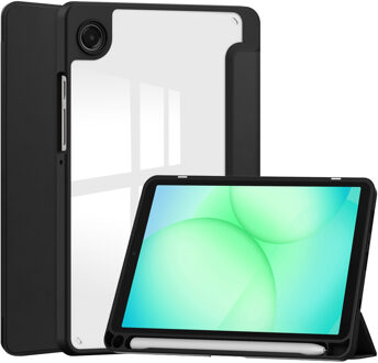 Imoshion Trifold Hardcase Bookcase voor de Samsung Galaxy Tab A11 Plus - Zwart - 11