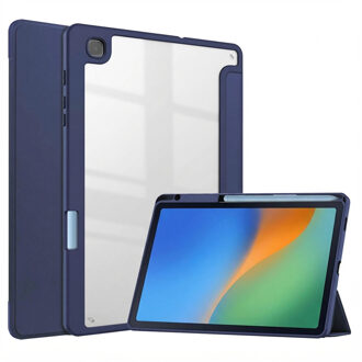 Imoshion Trifold Hardcase Bookcase voor de Samsung Galaxy Tab S6 Lite (2020/2022/2024) - Donkerblauw - 10.4