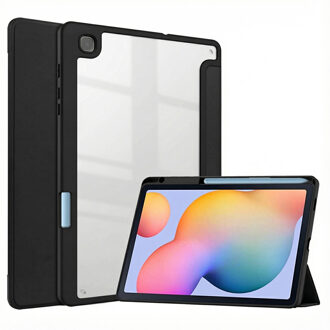 Imoshion Trifold Hardcase Bookcase voor de Samsung Galaxy Tab S6 Lite (2020/2022/2024) - Zwart - 10.4