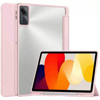 Imoshion Trifold Hardcase Bookcase voor de Xiaomi Redmi Pad SE - Roze - 11