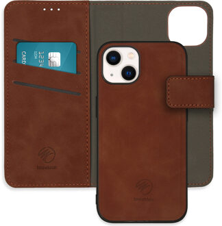 Imoshion Uitneembare 2-in-1 Luxe Bookcase voor de Apple iPhone 13 - Bruin