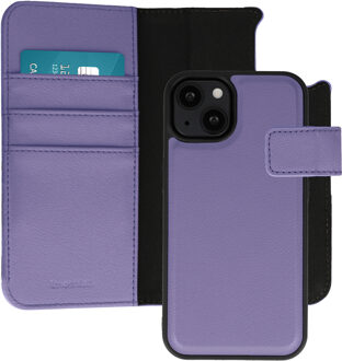 Imoshion Uitneembare 2-in-1 Luxe Bookcase voor de Apple iPhone 13 - Paars