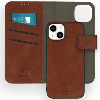 Imoshion Uitneembare 2-in-1 Luxe Bookcase voor de Apple iPhone 14 - Bruin