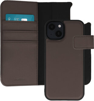 Imoshion Uitneembare 2-in-1 Luxe Bookcase voor de Apple iPhone 14 - Bruin