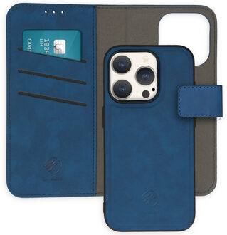 Imoshion Uitneembare 2-in-1 Luxe Bookcase voor de Apple iPhone 15 Pro - Blauw