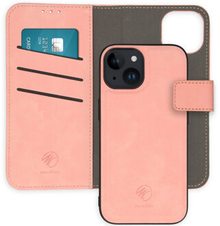 Imoshion Uitneembare 2-in-1 Luxe Bookcase voor de Apple iPhone 15 - Roze