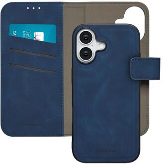 Imoshion Uitneembare 2-in-1 Luxe Bookcase voor de Apple iPhone 17 - Blauw