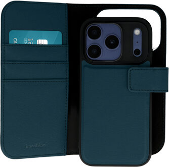 Imoshion Uitneembare 2-in-1 Luxe Bookcase voor de Apple iPhone 17 Pro - Blauw