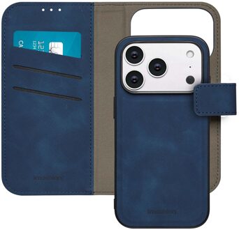 Imoshion Uitneembare 2-in-1 Luxe Bookcase voor de Apple iPhone 17 Pro - Blauw