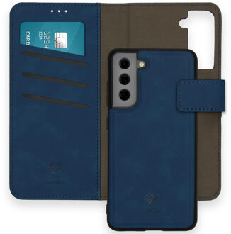 Imoshion Uitneembare 2-in-1 Luxe Bookcase voor de Samsung Galaxy S21 FE - Blauw